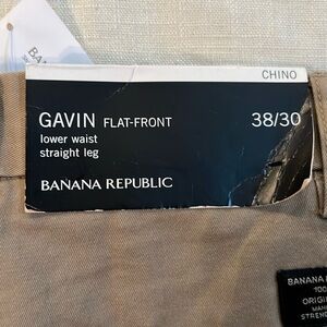 Banana Republic men’s flat front pants